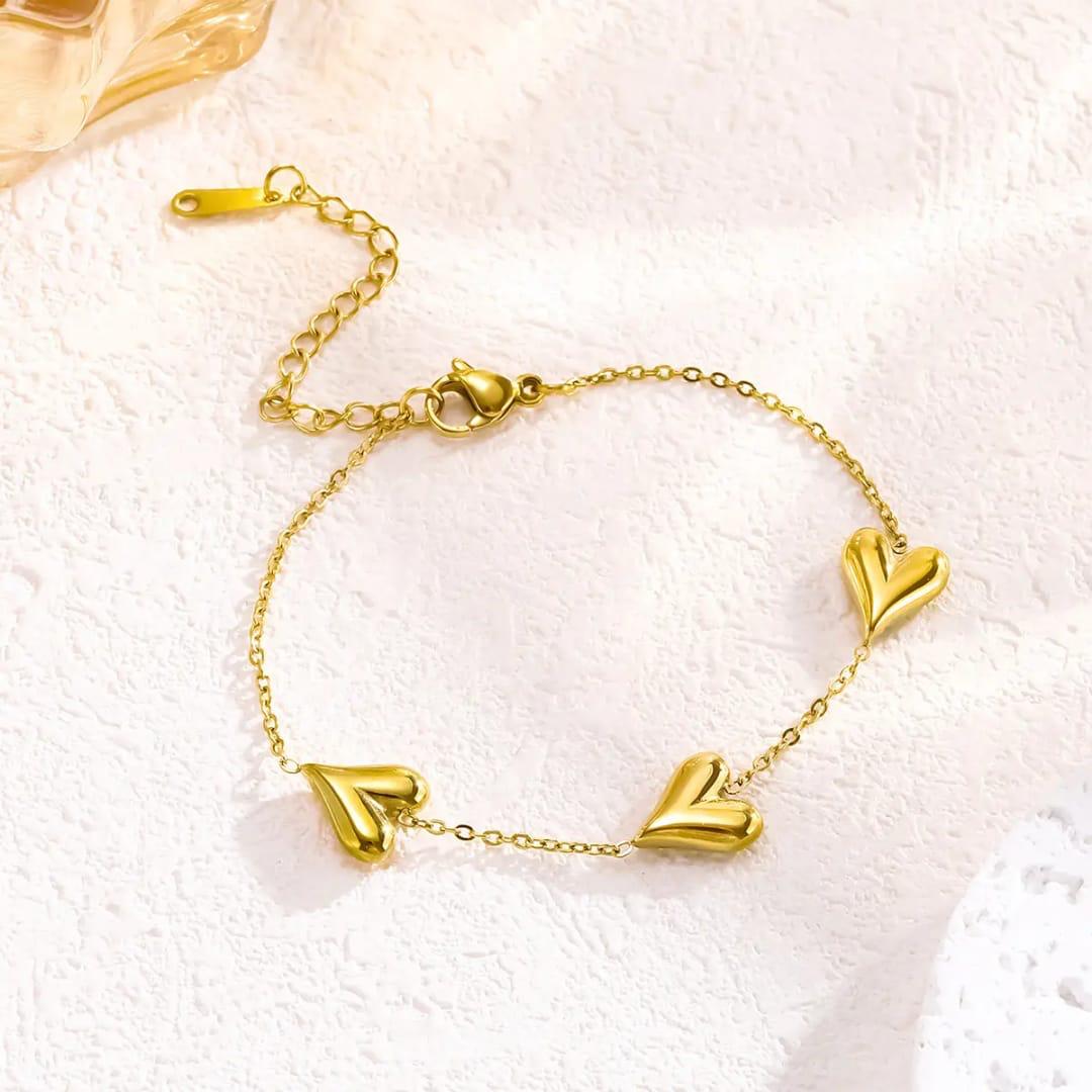 Bold Heart Bracelet