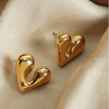 Bold Heart Earring