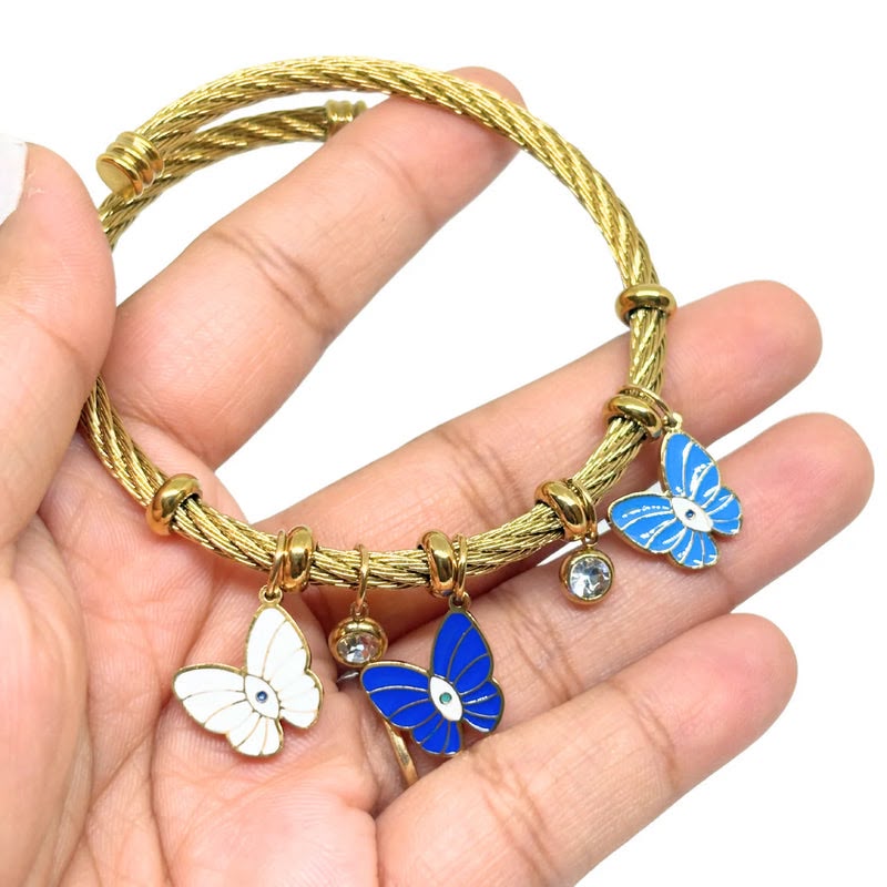 Butterfly Charms Bracelet