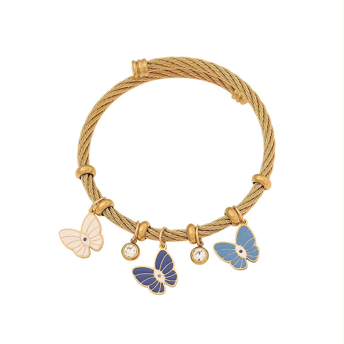 Butterfly Charms Bracelet