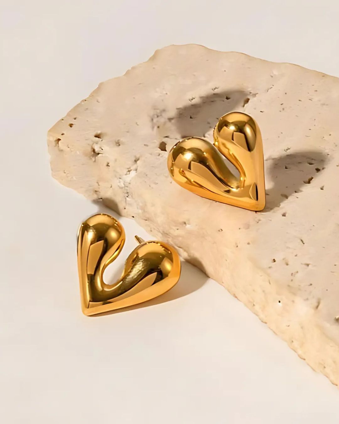 Bold Heart Earring