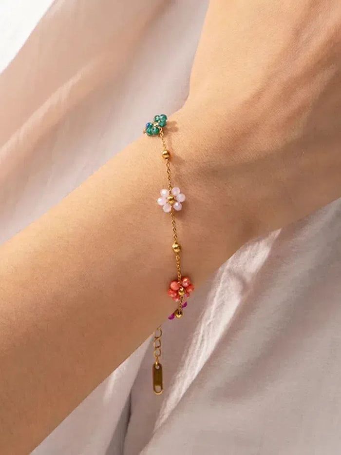 Multi-Flower Bracelet
