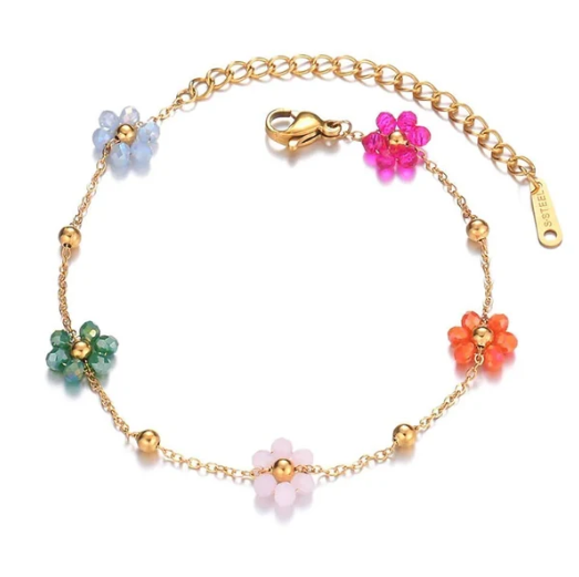 Multi-Flower Bracelet