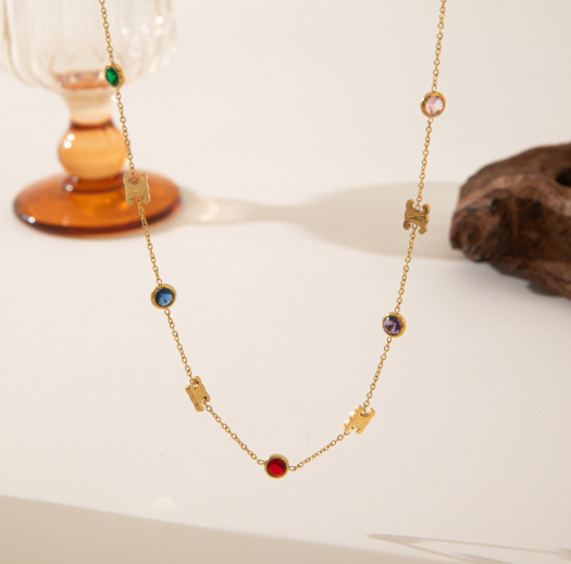 Multi-Stone Necklace