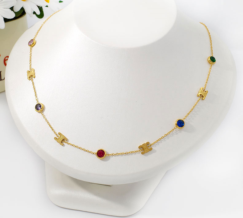 Multi-Stone Necklace