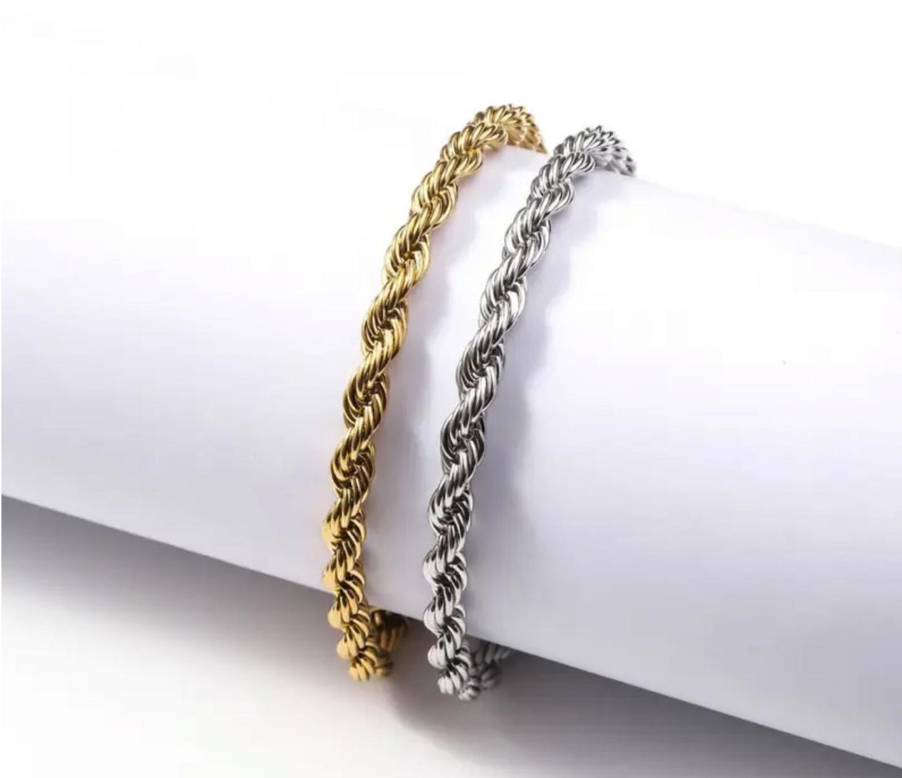 Rope Chain Bracelet - Gold