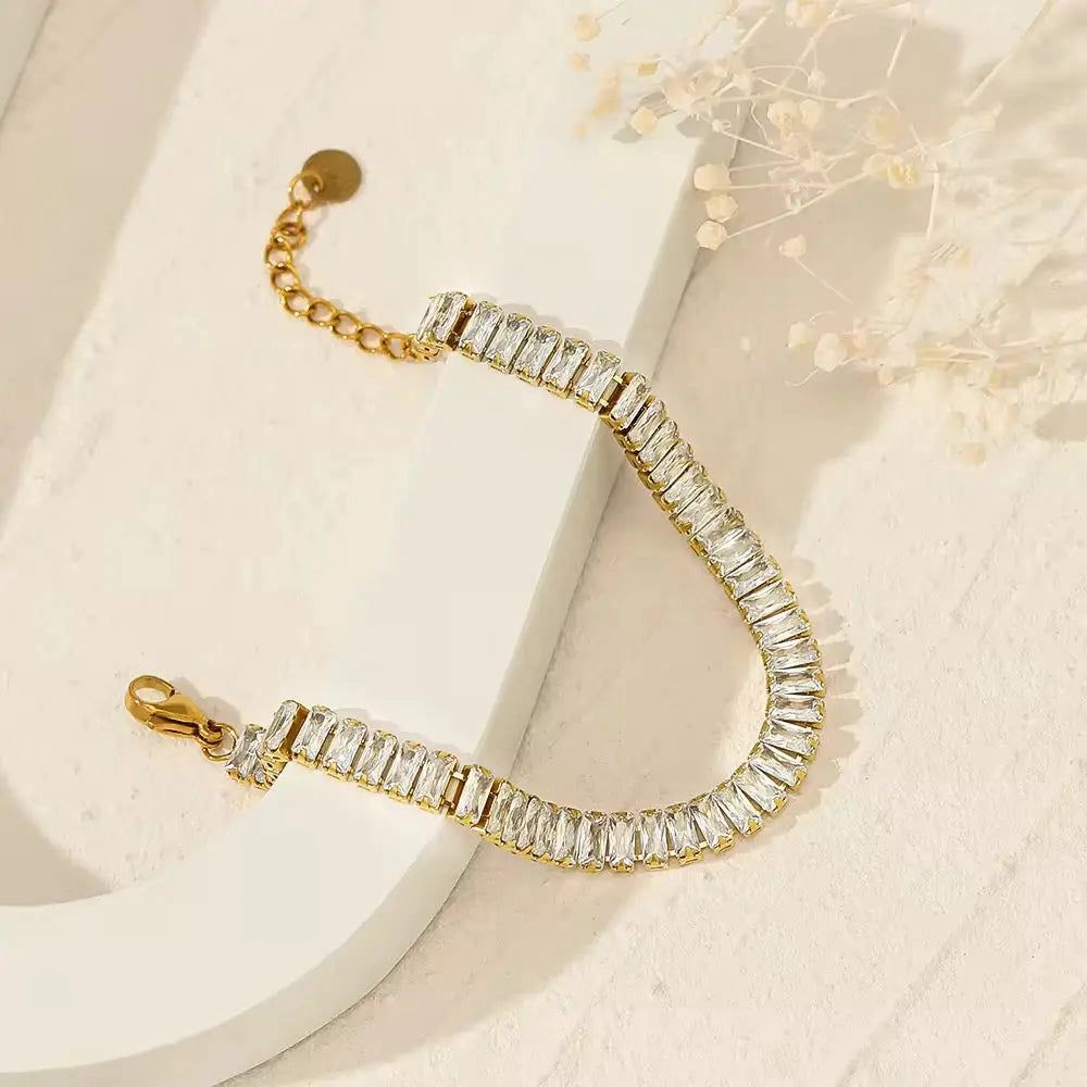 Diamond Bracelet - White